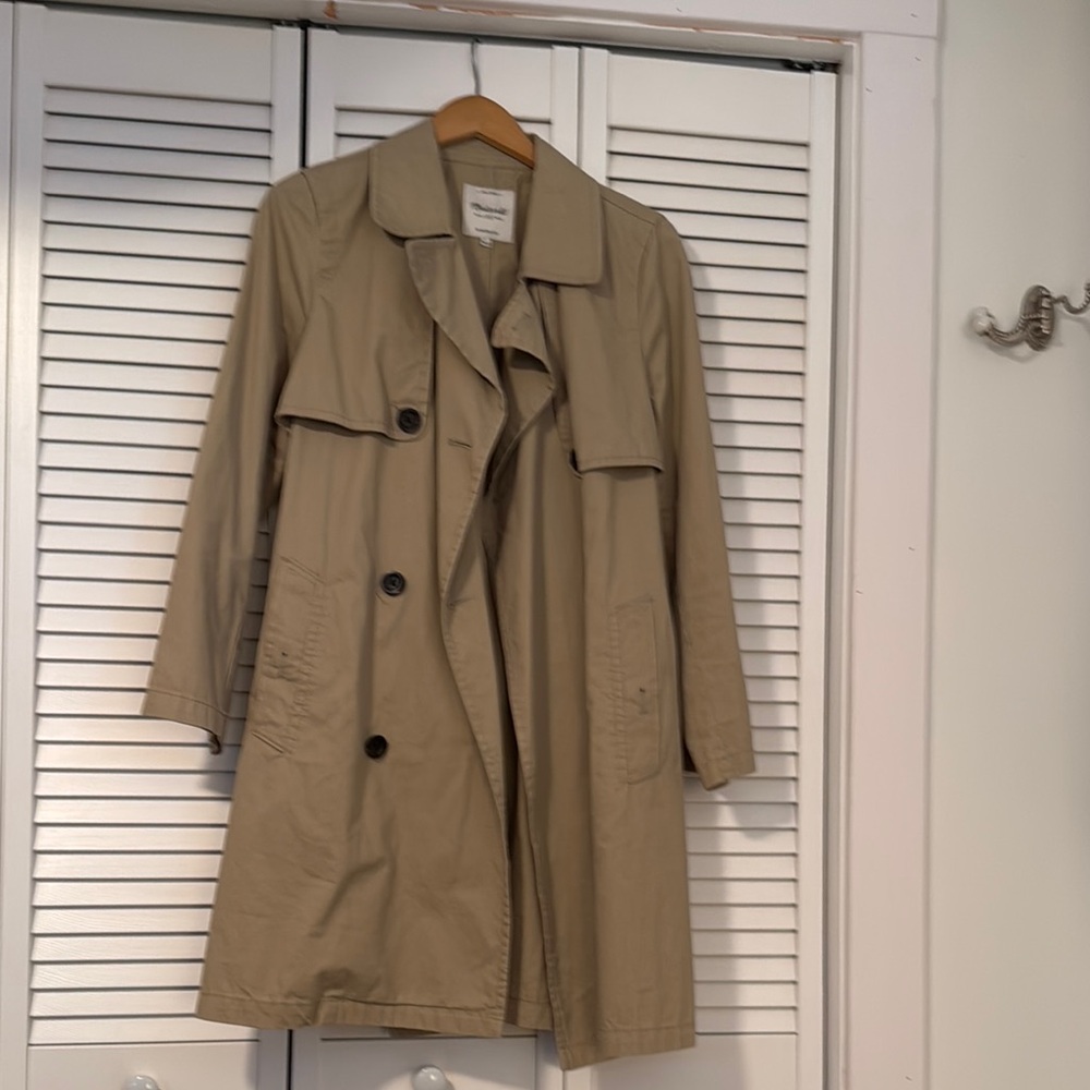 Madewell Beige Trench Coat